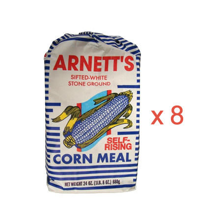 Arnett's Stone Ground White Self-Rising Corn Meal